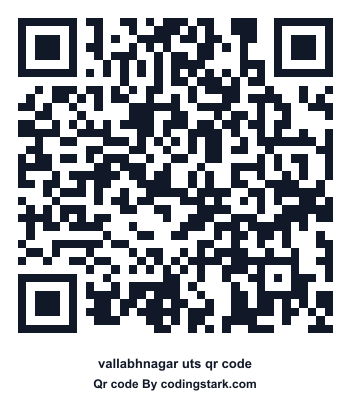 Vallabhnagar UTS QR Code