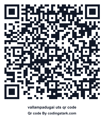 Vallampadugai UTS QR Code