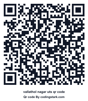 Vallathol Nagar UTS QR Code