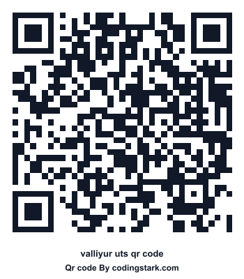 Valliyur UTS QR Code