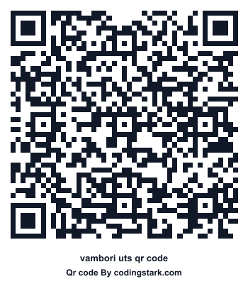 Vambori UTS QR Code