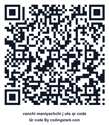 Vanchi Maniyachchi J UTS QR Code