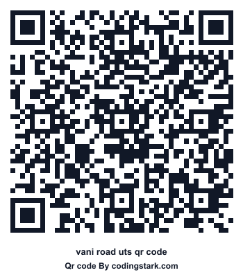 Vani Road UTS QR Code