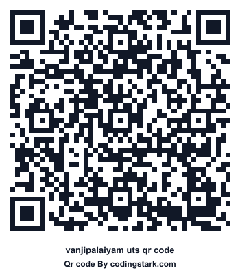 Vanjipalaiyam UTS QR Code