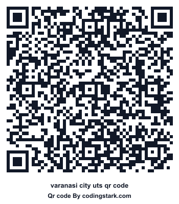 Varanasi City UTS QR Code