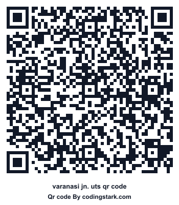 Varanasi Jn. UTS QR Code