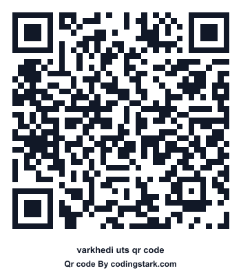 Varkhedi UTS QR Code