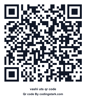 Vashi UTS QR Code