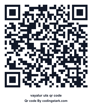 Vayalur UTS QR Code