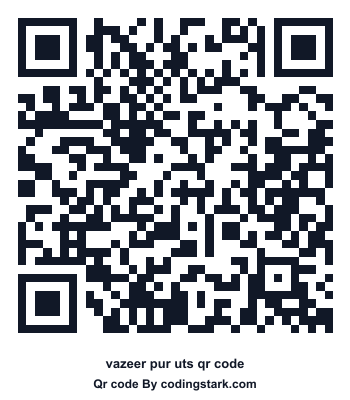 Vazeer Pur UTS QR Code