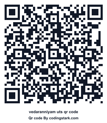 Vedaranniyam UTS QR Code