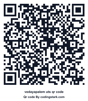 Vedayapalem UTS QR Code