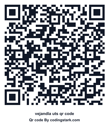 Vejandla UTS QR Code
