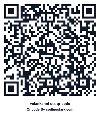 Velankanni UTS QR Code