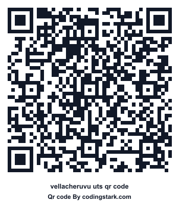 Vellacheruvu UTS QR Code