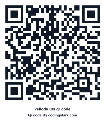 Vellodu UTS QR Code