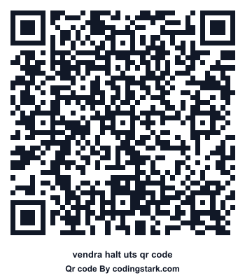 Vendra Halt UTS QR Code
