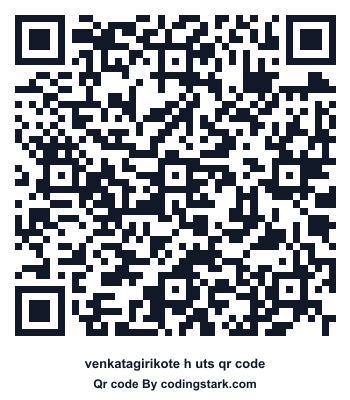 Venkatagirikote H UTS QR Code