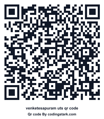 Venketesapuram UTS QR Code