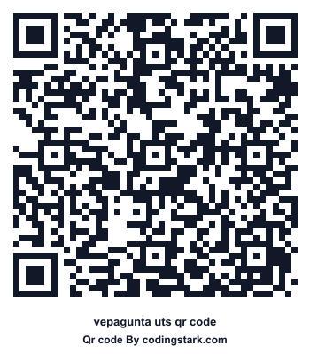 Vepagunta UTS QR Code