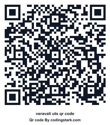 Veravali UTS QR Code