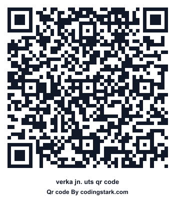 Verka Jn. UTS QR Code