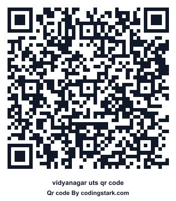 Vidyanagar UTS QR Code