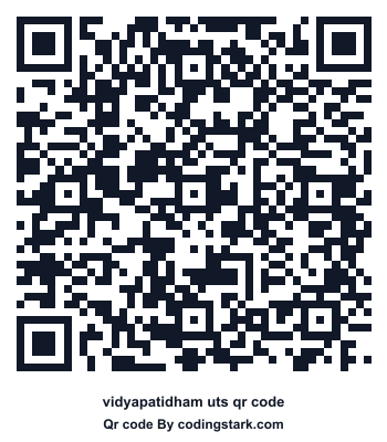 Vidyapatidham UTS QR Code