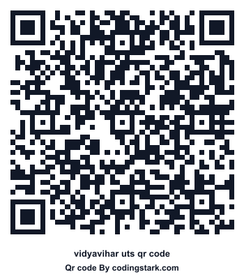 Vidyavihar UTS QR Code