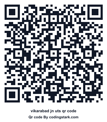 Vikarabad Jn UTS QR Code