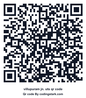 Villupuram Jn. UTS QR Code