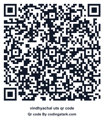Vindhyachal UTS QR Code