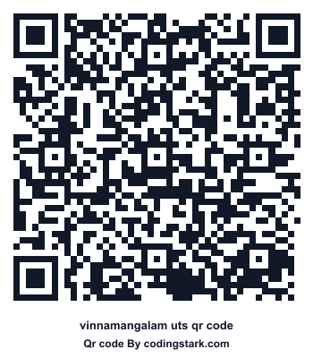 Vinnamangalam UTS QR Code