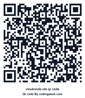 Vinukonda UTS QR Code
