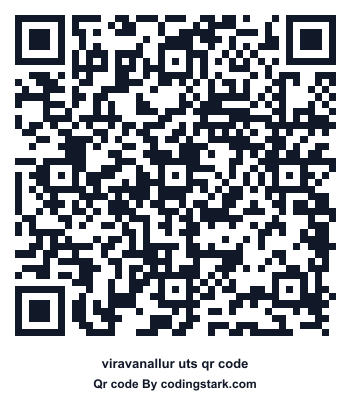 Viravanallur UTS QR Code