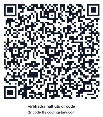Virbhadra Halt UTS QR Code
