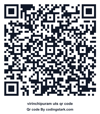 Virinchipuram UTS QR Code