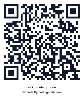 Virkudi UTS QR Code