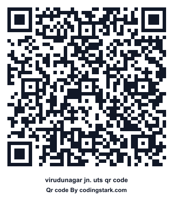 Virudunagar Jn. UTS QR Code