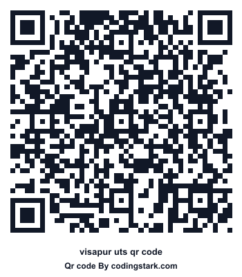Visapur UTS QR Code