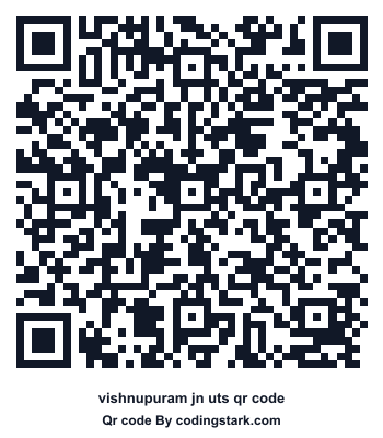 Vishnupuram Jn UTS QR Code