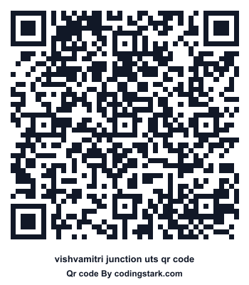 Vishvamitri Junction UTS QR Code