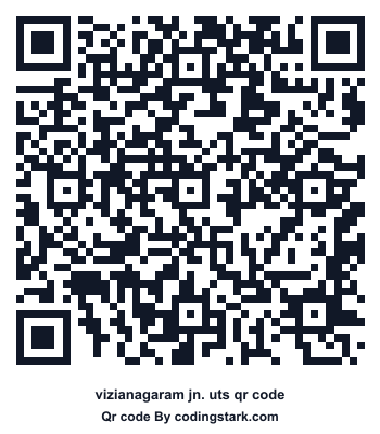 Vizianagaram Jn. UTS QR Code