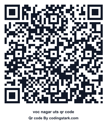 Voc Nagar UTS QR Code