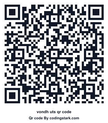 Vondh UTS QR Code