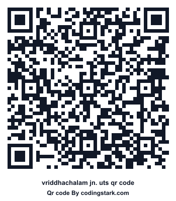 Vriddhachalam Jn. UTS QR Code