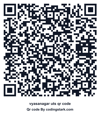 Vyasanagar UTS QR Code