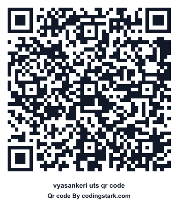 Vyasankeri UTS QR Code