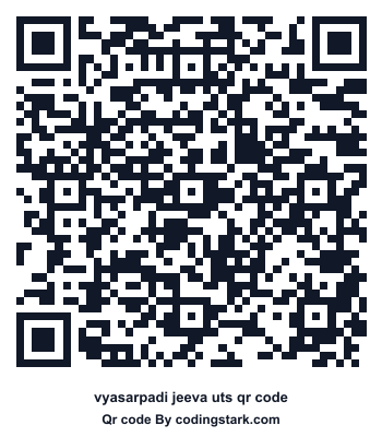 Vyasarpadi Jeeva UTS QR Code
