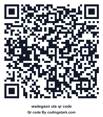 Wadegaon UTS QR Code
